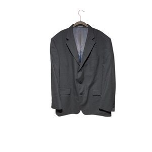 Oscar de La Renta men’s 100% wool gray jacket S/48 R ￼